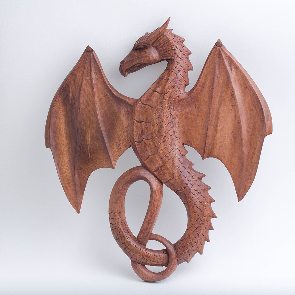 Carved wood Dragon